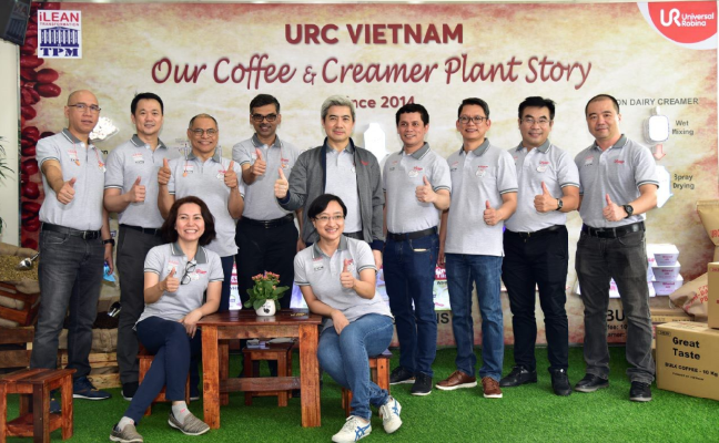 URC Việt Nam ứng dụng triết lý Lean để đáp ứng các tiêu chuẩn sản xuất toàn cầu